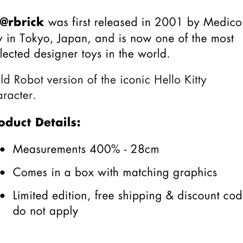 400% Hello Kitty gold 🐱🐻 - Picture 5 of 6